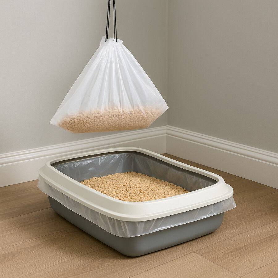 Nice Care Bolsas Bandeja Sanitarias Rollos para gatos, , large Imagen numero 4